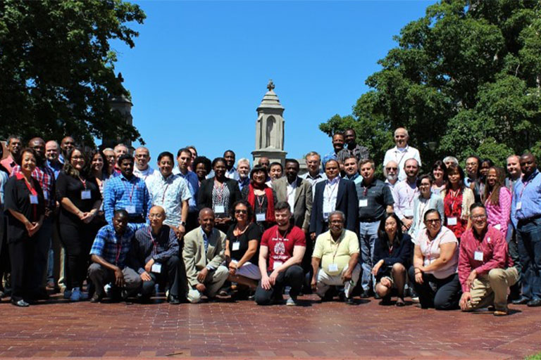 Group photo of IU MSI STEM.
