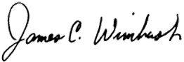 James Wimbush signature