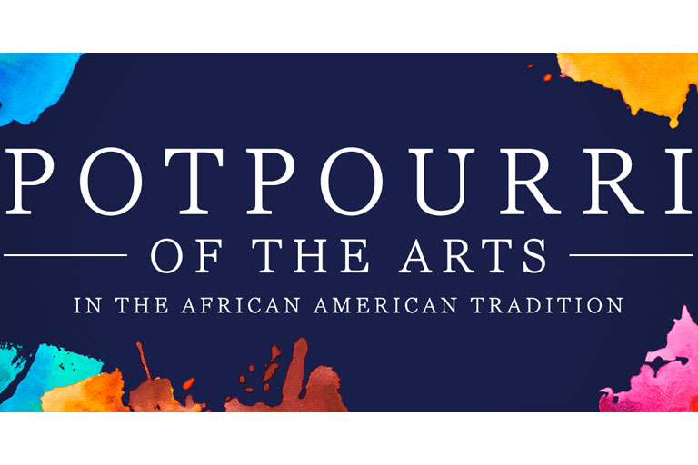 Potpourri of the Arts logo for 2021