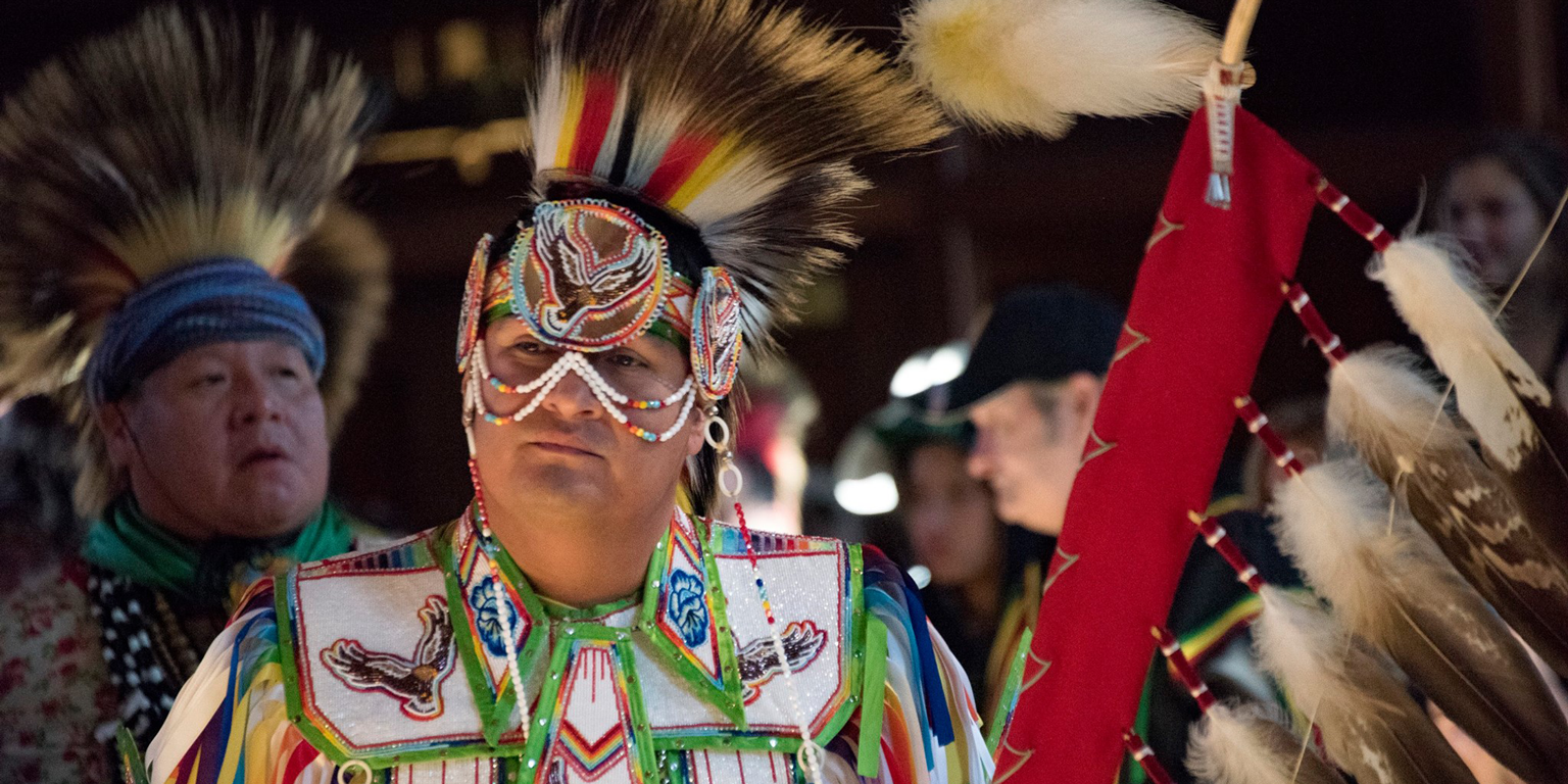 Powwow participant